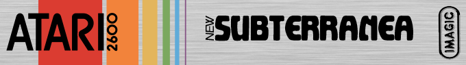 Subterranea logo for Atari 2600